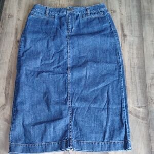 Liz Claiborne Blue Pencil Skirt